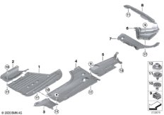 Облицовка днища кузова