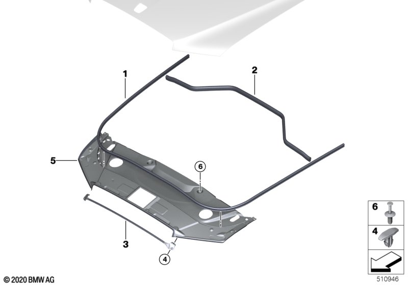 Уплотнители капота