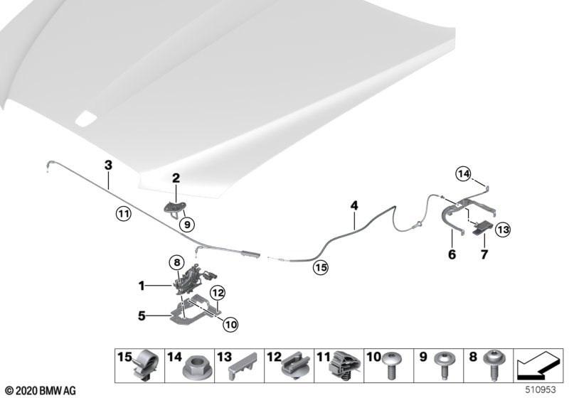 Система замков капота