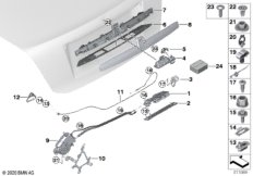Система замков багажной двери