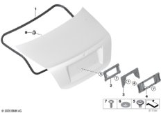 Багажная дверь, дополнительные элементы