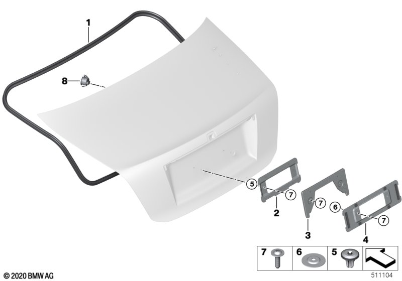 Багажная дверь, дополнительные элементы