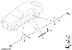 Светодиодный модуль / световод дверей