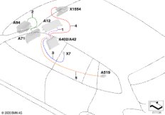 Рем.кабель основного жгута проводов HSD