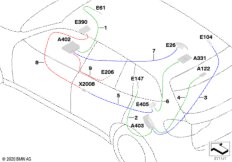 Рем.каб.осн.жгута проводов антенна/коакс