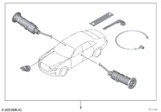 одновременное запирание