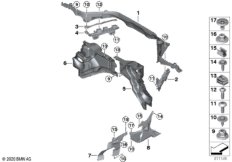 Дополнительные элементы моторного отсека