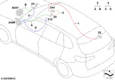 Кабель питания, основной жгут проводов