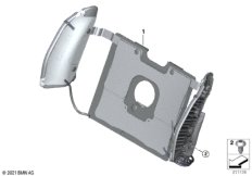 Переднее сиденье, функции комфорта