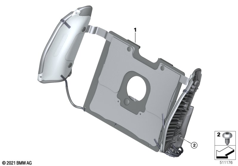 Винт со сферо-цил.с буртиком