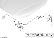 Система замков капота