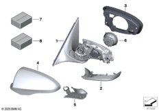 Наружное зеркало M