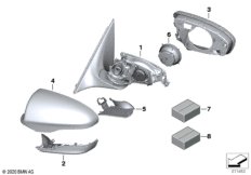 Наружное зеркало M