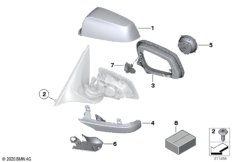 наружное зеркало заднего вида