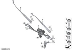 Детали стеклоочистителя