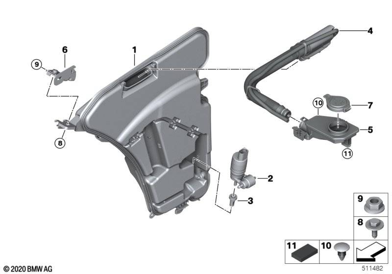 G-серия насос стеклоомывателя