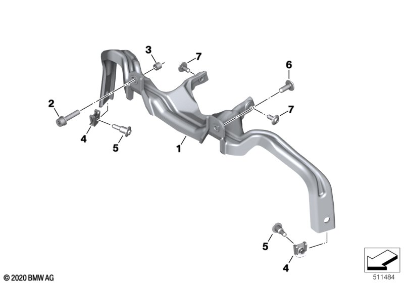 Крепление винглета