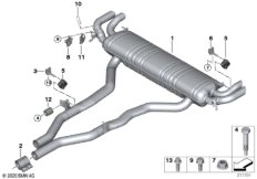 Система выпуска ОГ Зд