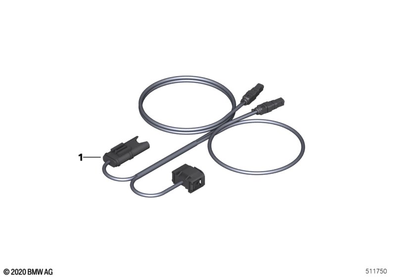 Жгут пров.светодиод.доп.фара даль.света