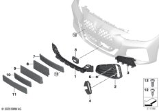 Облицовка M, декор.элементы Пд