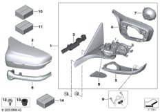 Наружное зеркало M