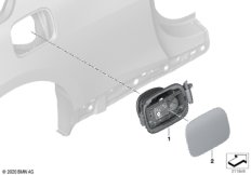 Заслонка заливного отверстия