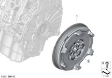 Маховик/двухмассовый маховик
