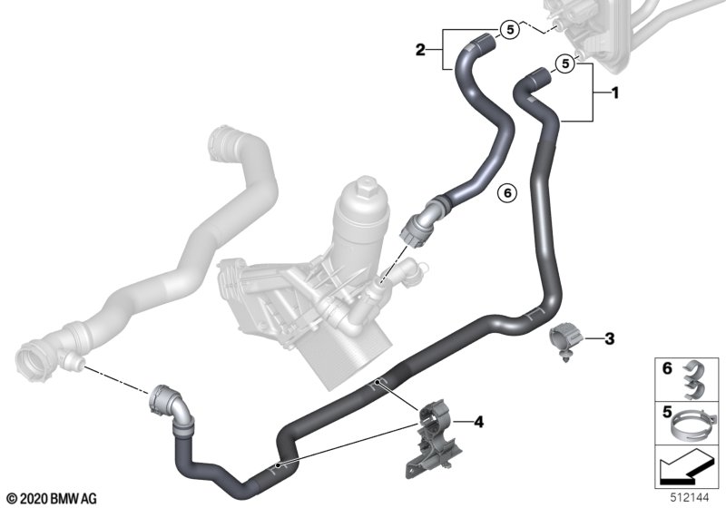 Шланги охлаждающей жидкости