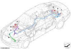 Провод батареи/кабель на массу