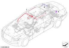 Пучок проводов крыша
