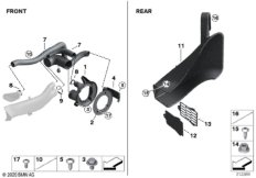 Воздуховод тормозного механизма