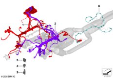 Жгут проводов двигатель/модуль КПП