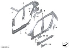 Детали бокового каркаса