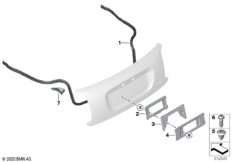 Багажная дверь, дополнительные элементы