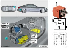 Реле привода складного верха