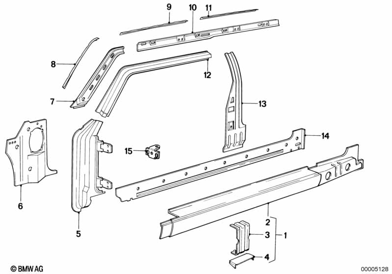 Детали бокового каркаса