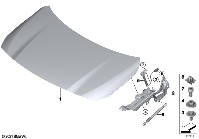 Крышка капота / навесное оборудование