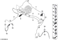 Трубопровод тормозного привода Пд