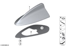 Детали антенны на крыше