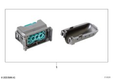 Рем.комплект гнездового корпуса 12-пол.