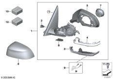 наружное зеркало заднего вида