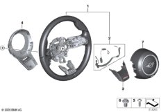 Обод рулевого колеса JCW кожа