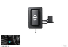 Выключатель обогрева рулевого колеса