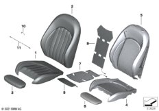 Пер.сид.набивка и обивка сид.с изогн.сп