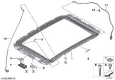 Панорамная крыша с электроприводом