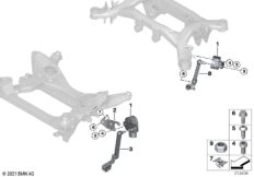 Датчик регулировки угла наклона фар