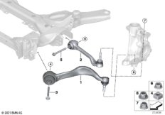 ПО поперечн.рычаг подвески/тяга полнопр.