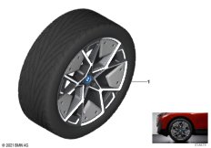 BMW л/с д.M Perf. аэродинам.1022M - 22"