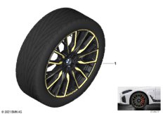 BMW л/с д.M Perf. сдвоенн.сп. 868M - 20"