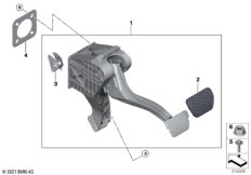 Педальный механизм АКПП